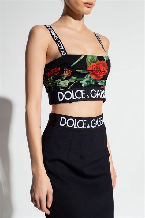 dolce gabbana crop top